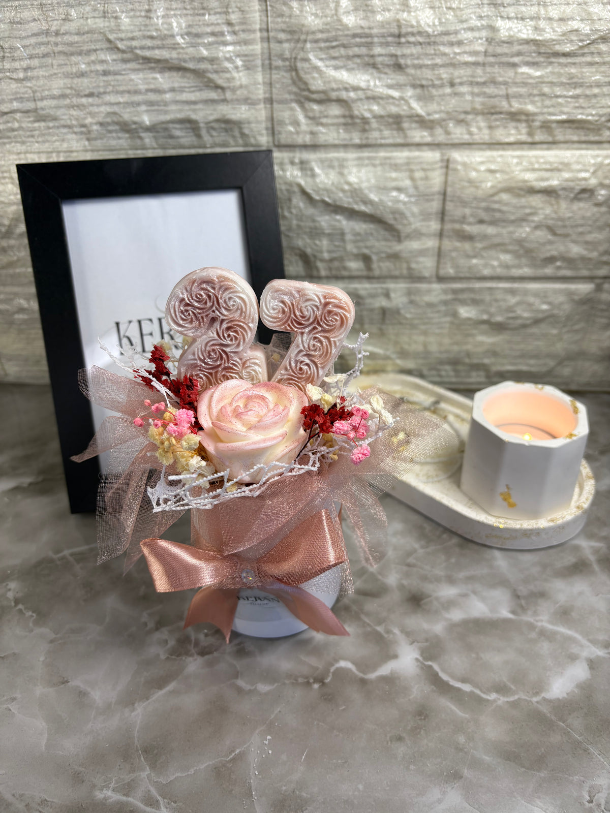 Keran - Mini Bouquet con numero