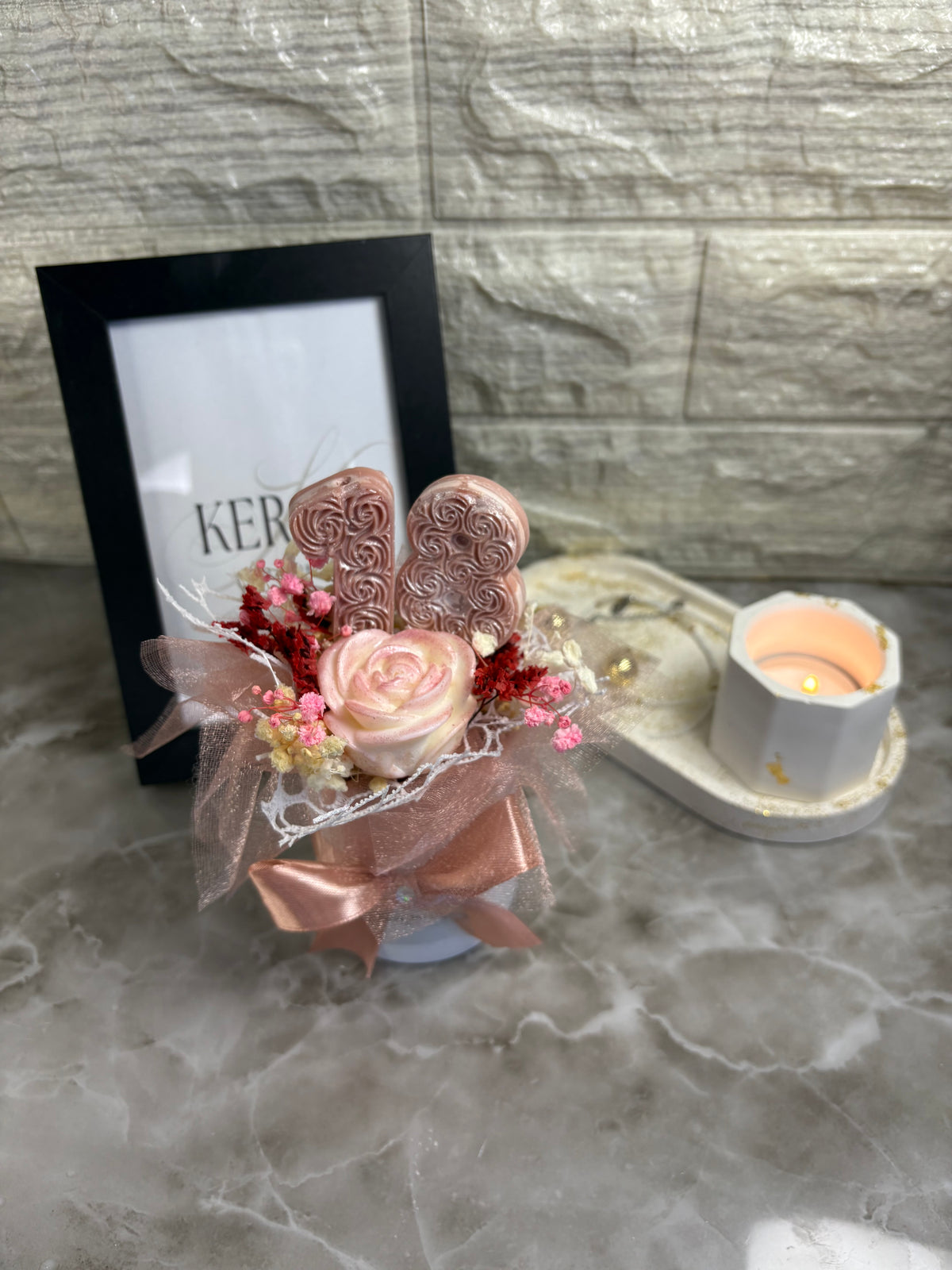 Keran - Mini Bouquet con numero
